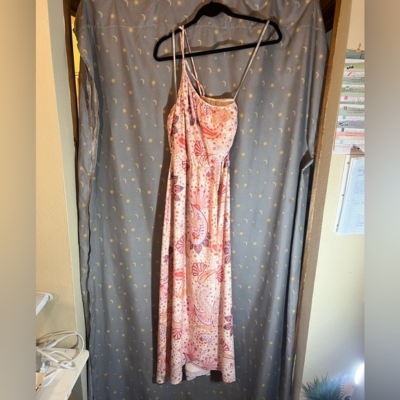 GWP! NWT LOVERS & FRIENDS VALENTINA MAXI DRESS SIZE XS PAISLEY MULTI MIX PRINT - Picture 3 of 16